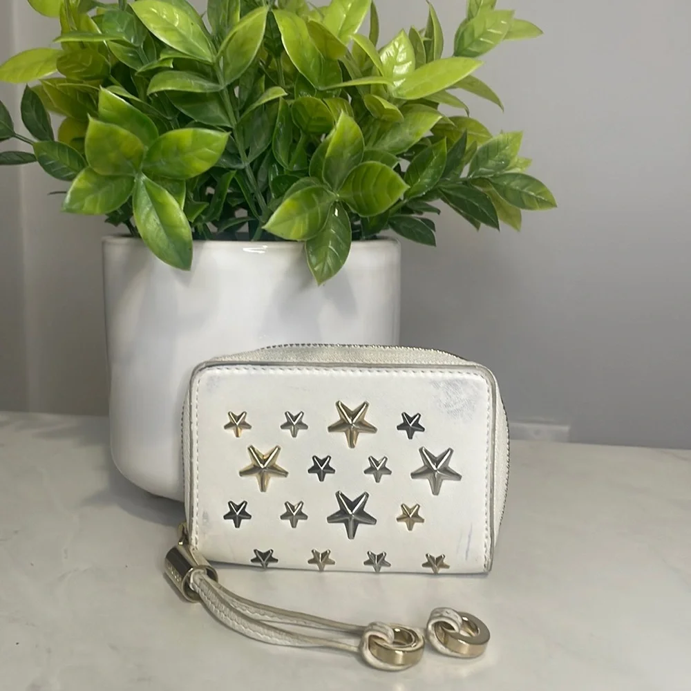 Jimmy Choo Star Zip Around Wallet